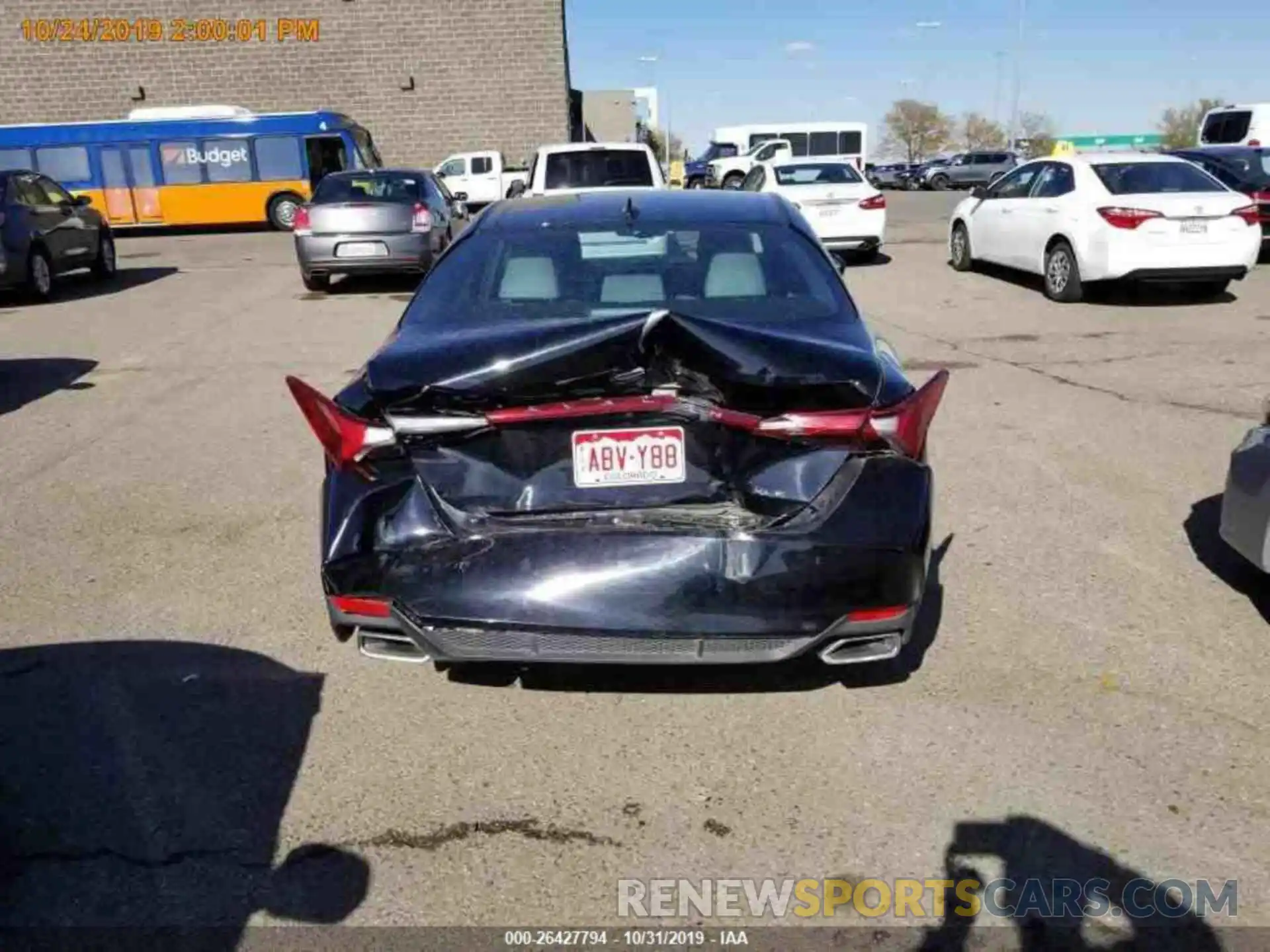 12 Photograph of a damaged car 4T1BZ1FB2KU035613 TOYOTA AVALON 2019