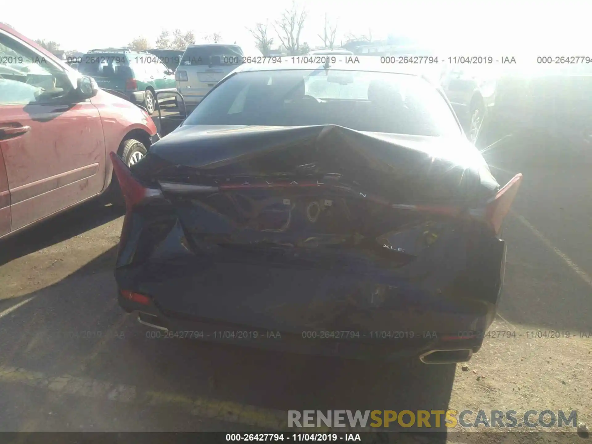 6 Photograph of a damaged car 4T1BZ1FB2KU035613 TOYOTA AVALON 2019