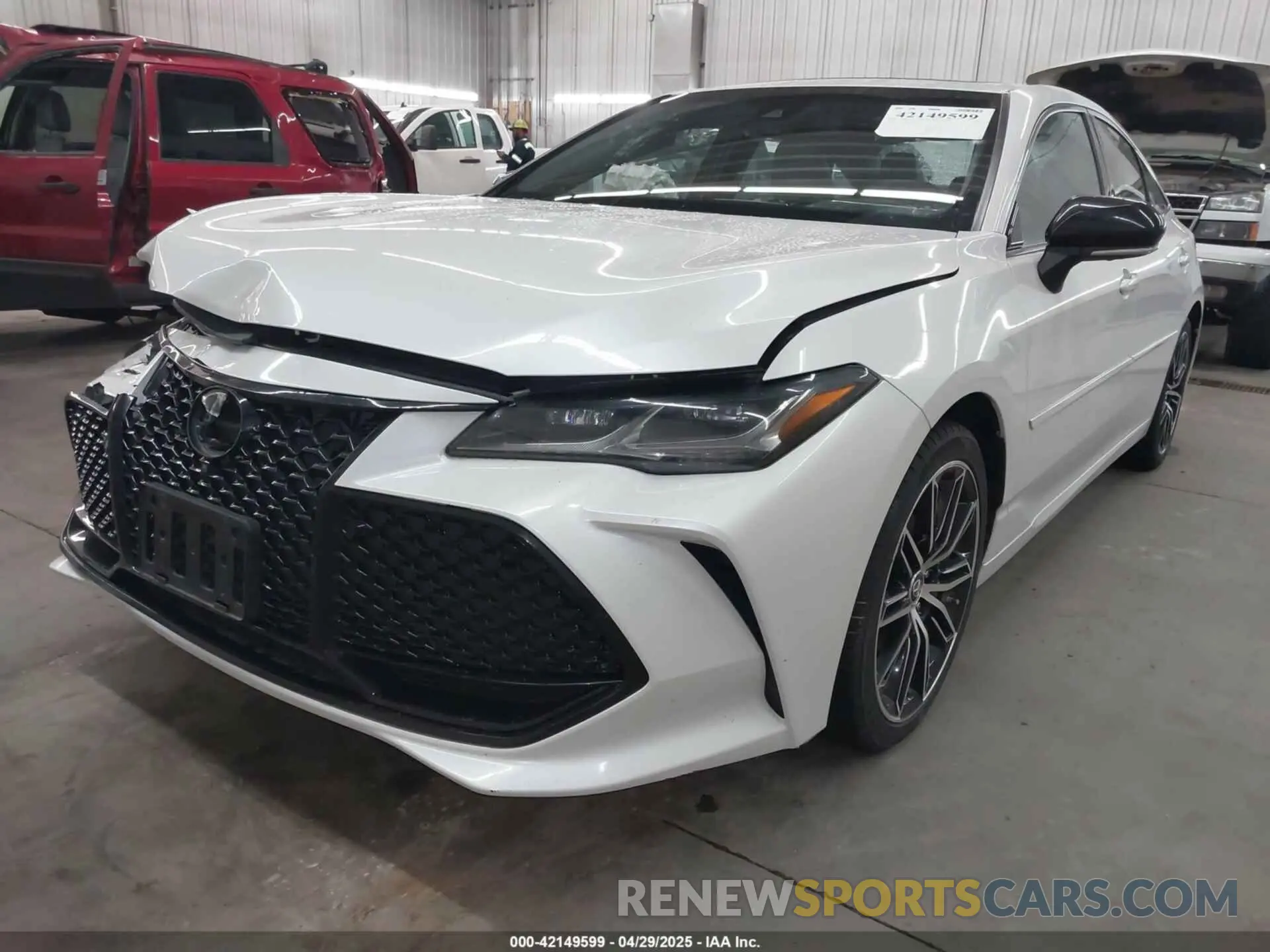 2 Photograph of a damaged car 4T1BZ1FB3KU004483 TOYOTA AVALON 2019