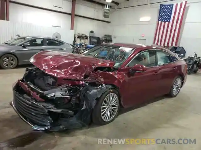 2 Photograph of a damaged car 4T1BZ1FB3KU009330 TOYOTA AVALON 2019