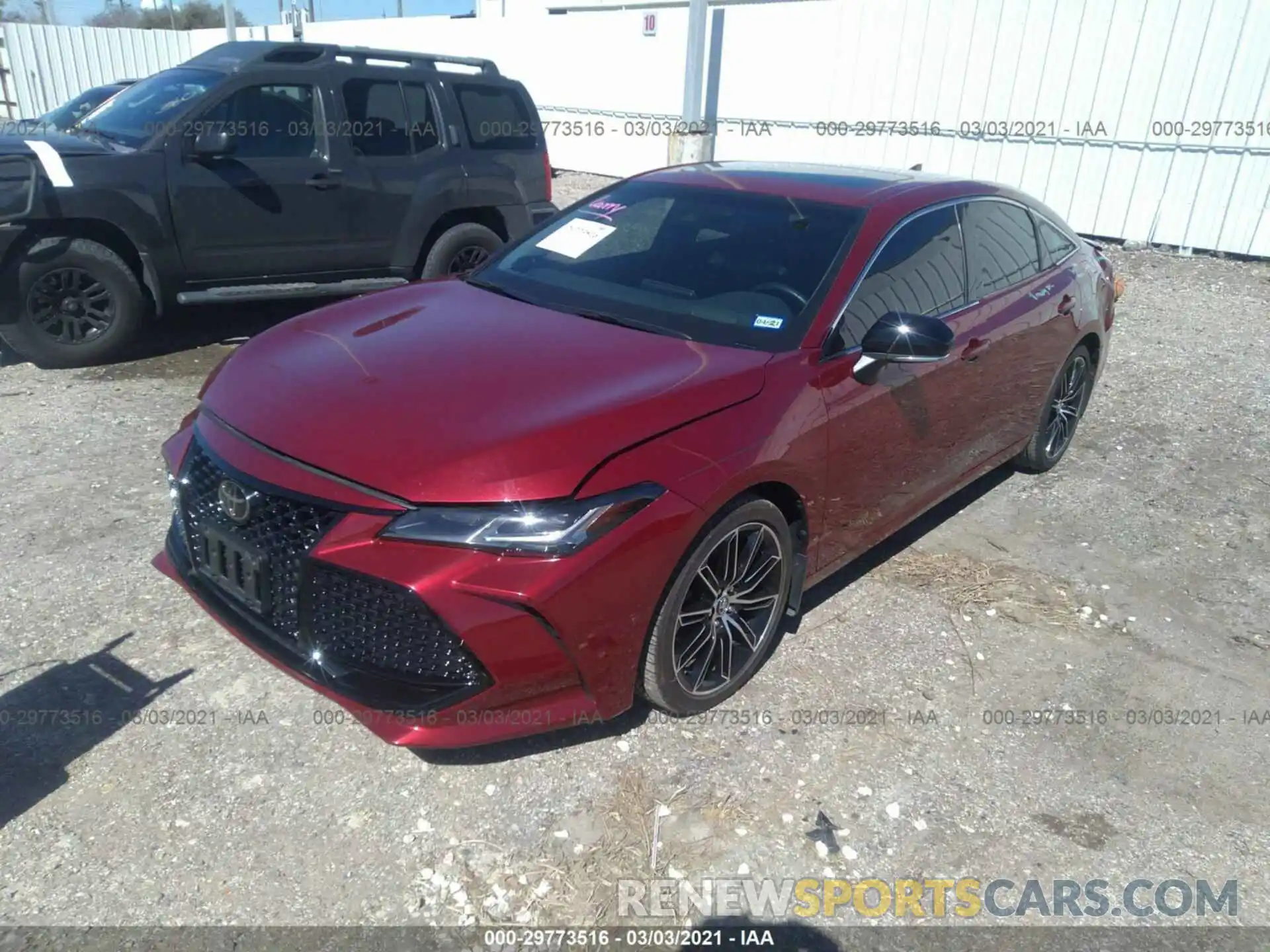 2 Photograph of a damaged car 4T1BZ1FB3KU012406 TOYOTA AVALON 2019