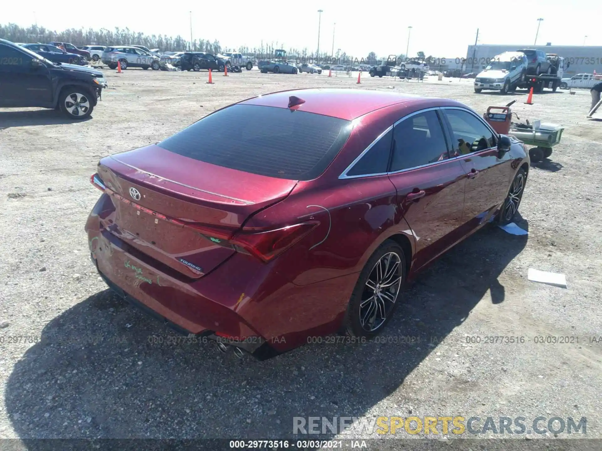 4 Photograph of a damaged car 4T1BZ1FB3KU012406 TOYOTA AVALON 2019