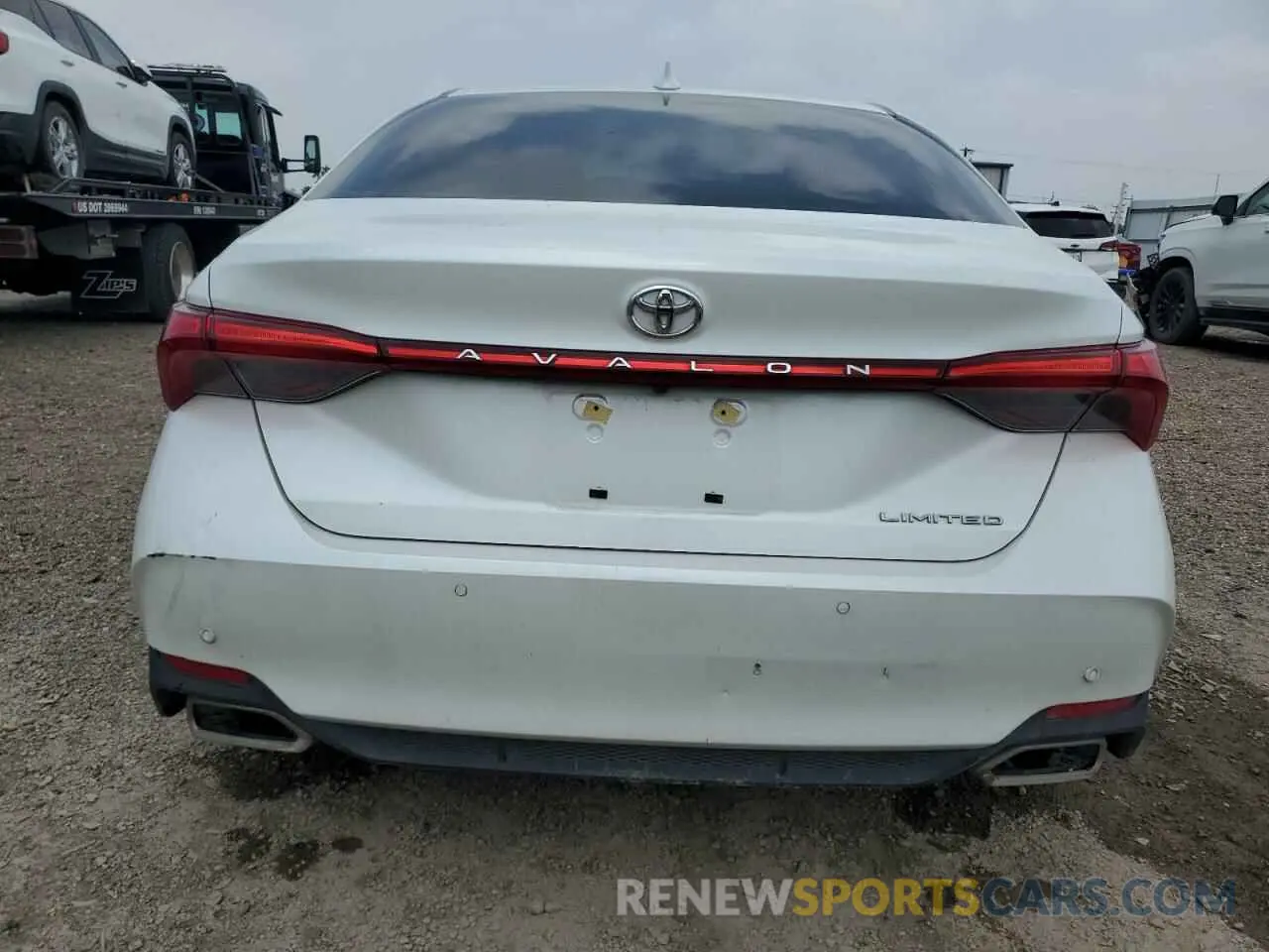 6 Photograph of a damaged car 4T1BZ1FB3KU015497 TOYOTA AVALON 2019