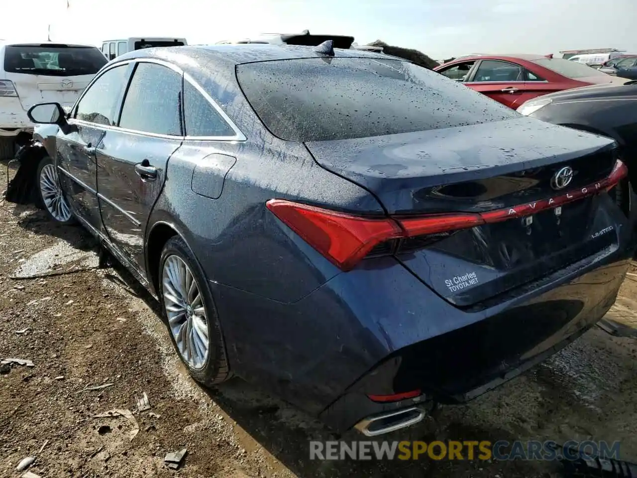 3 Photograph of a damaged car 4T1BZ1FB3KU023762 TOYOTA AVALON 2019