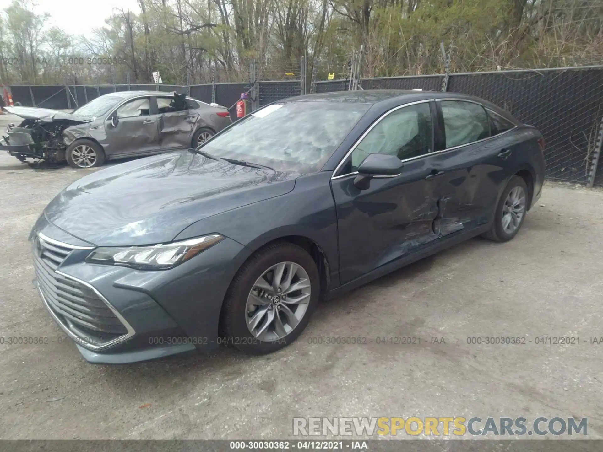 2 Photograph of a damaged car 4T1BZ1FB3KU023809 TOYOTA AVALON 2019