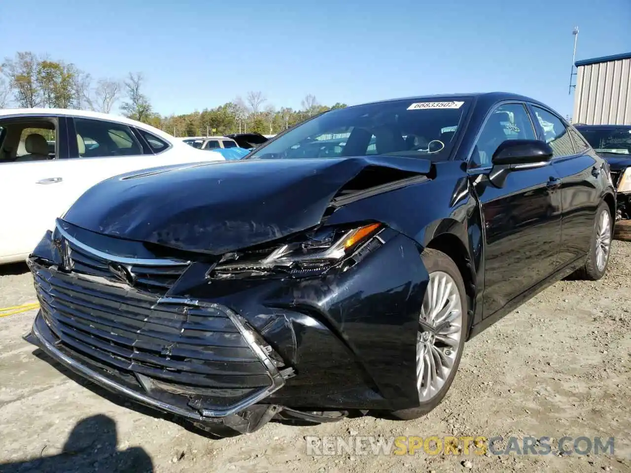 2 Photograph of a damaged car 4T1BZ1FB3KU026855 TOYOTA AVALON 2019