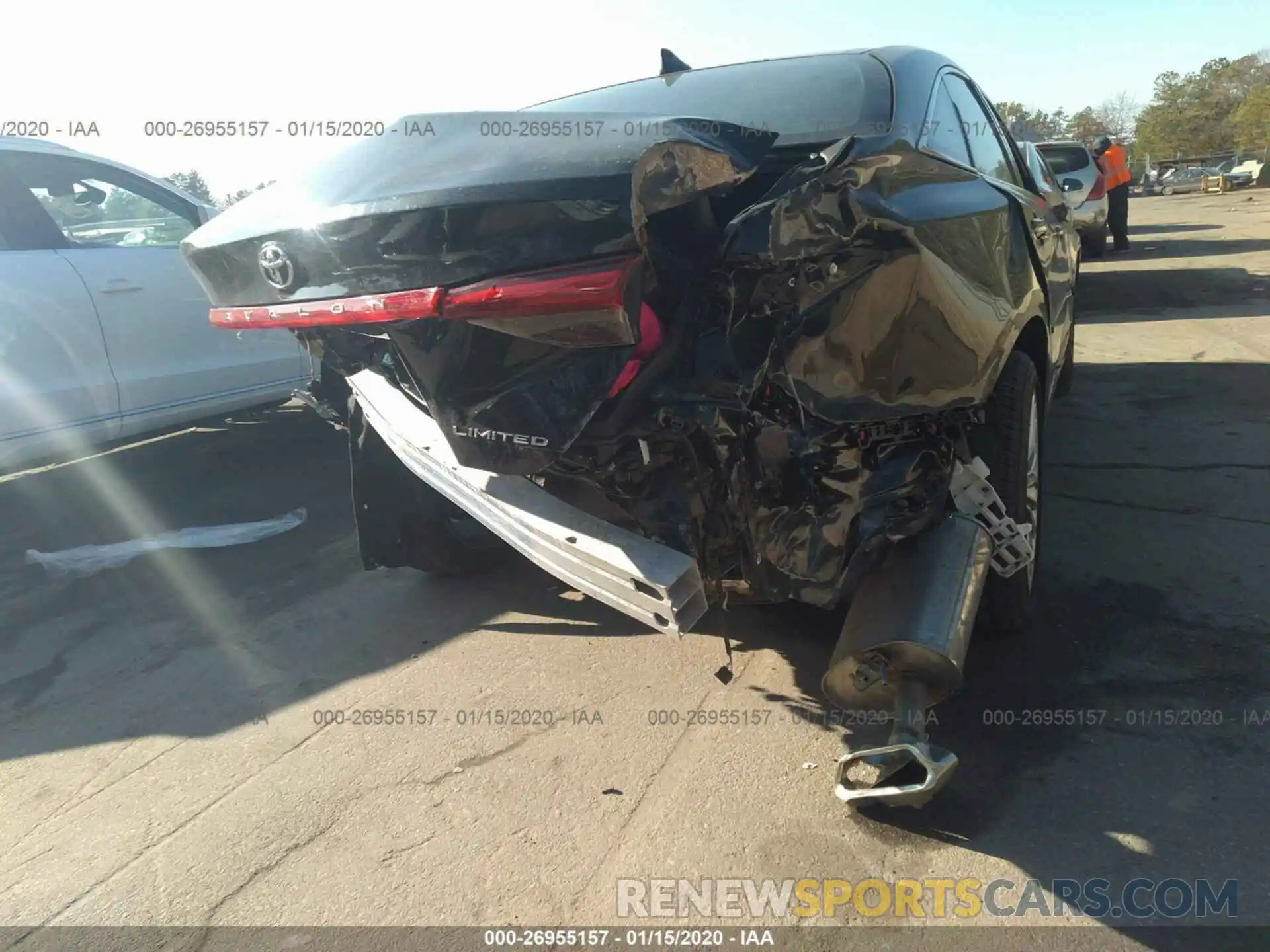 6 Photograph of a damaged car 4T1BZ1FB3KU034342 TOYOTA AVALON 2019