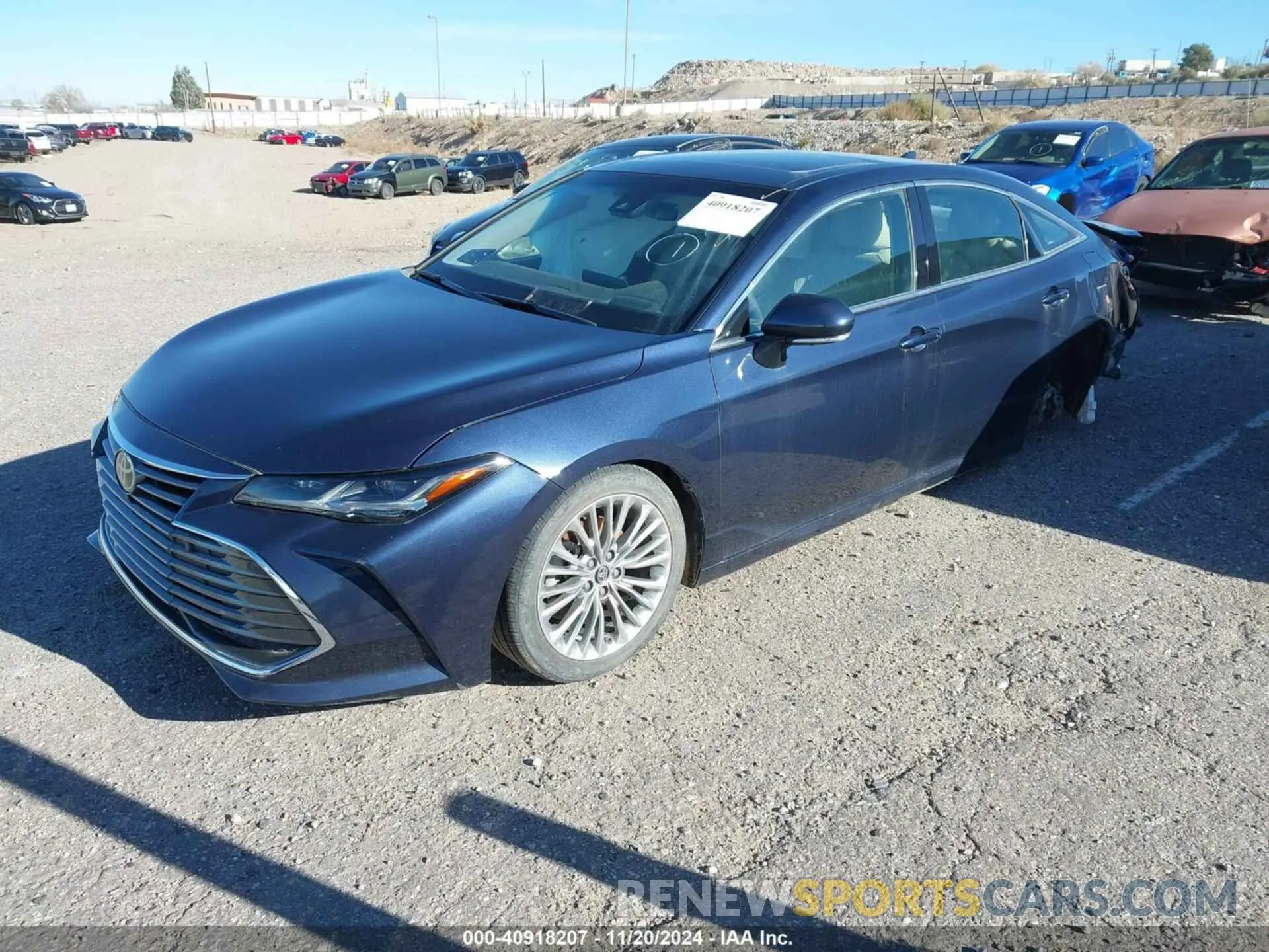 2 Photograph of a damaged car 4T1BZ1FB3KU034454 TOYOTA AVALON 2019