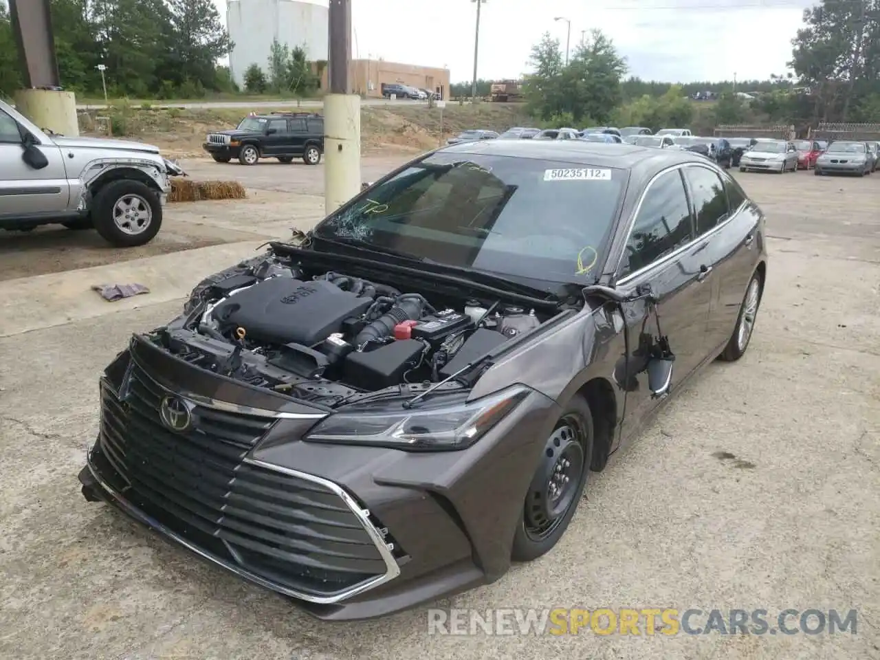 2 Photograph of a damaged car 4T1BZ1FB3KU035362 TOYOTA AVALON 2019