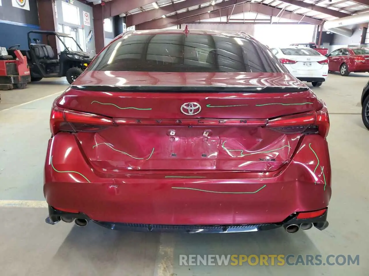6 Photograph of a damaged car 4T1BZ1FB4KU002466 TOYOTA AVALON 2019