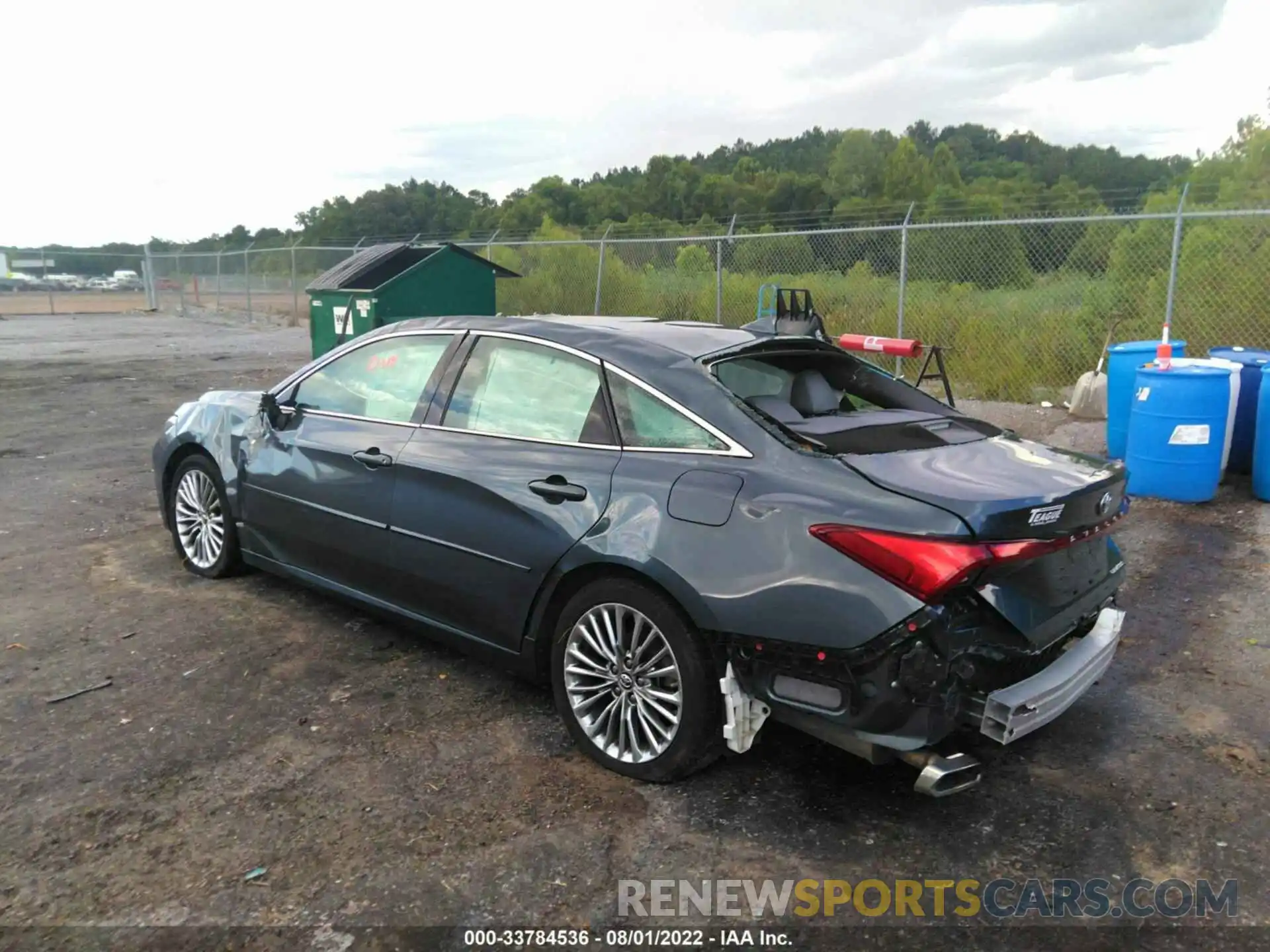 3 Photograph of a damaged car 4T1BZ1FB4KU006534 TOYOTA AVALON 2019