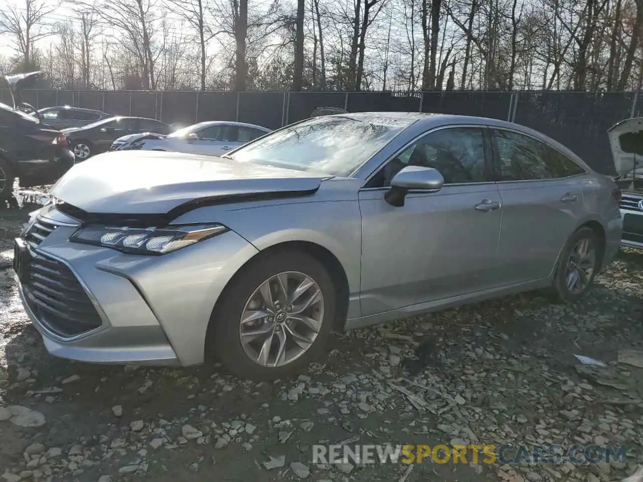 1 Photograph of a damaged car 4T1BZ1FB4KU007747 TOYOTA AVALON 2019