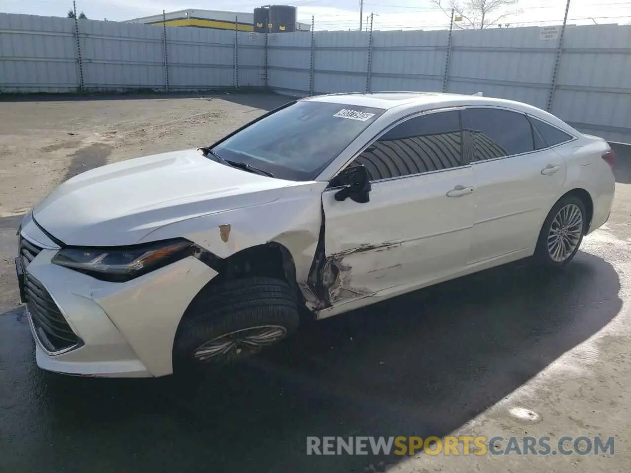 1 Photograph of a damaged car 4T1BZ1FB4KU026511 TOYOTA AVALON 2019