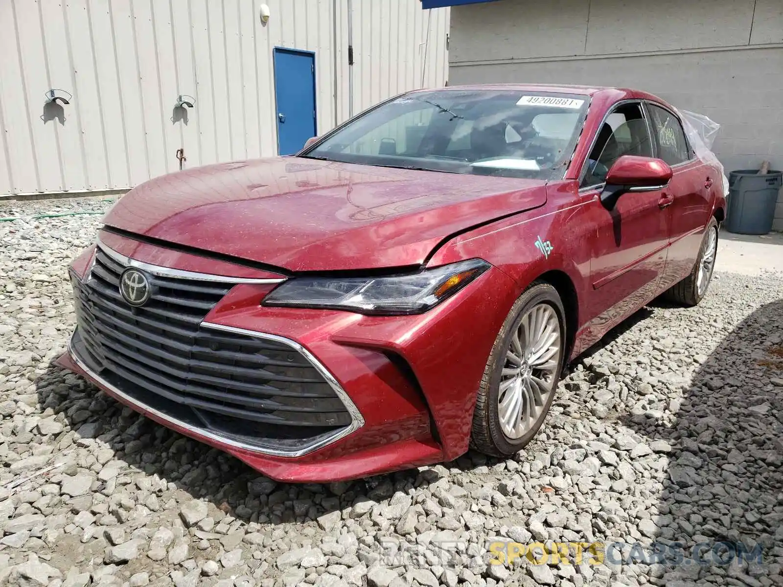 2 Photograph of a damaged car 4T1BZ1FB4KU029179 TOYOTA AVALON 2019