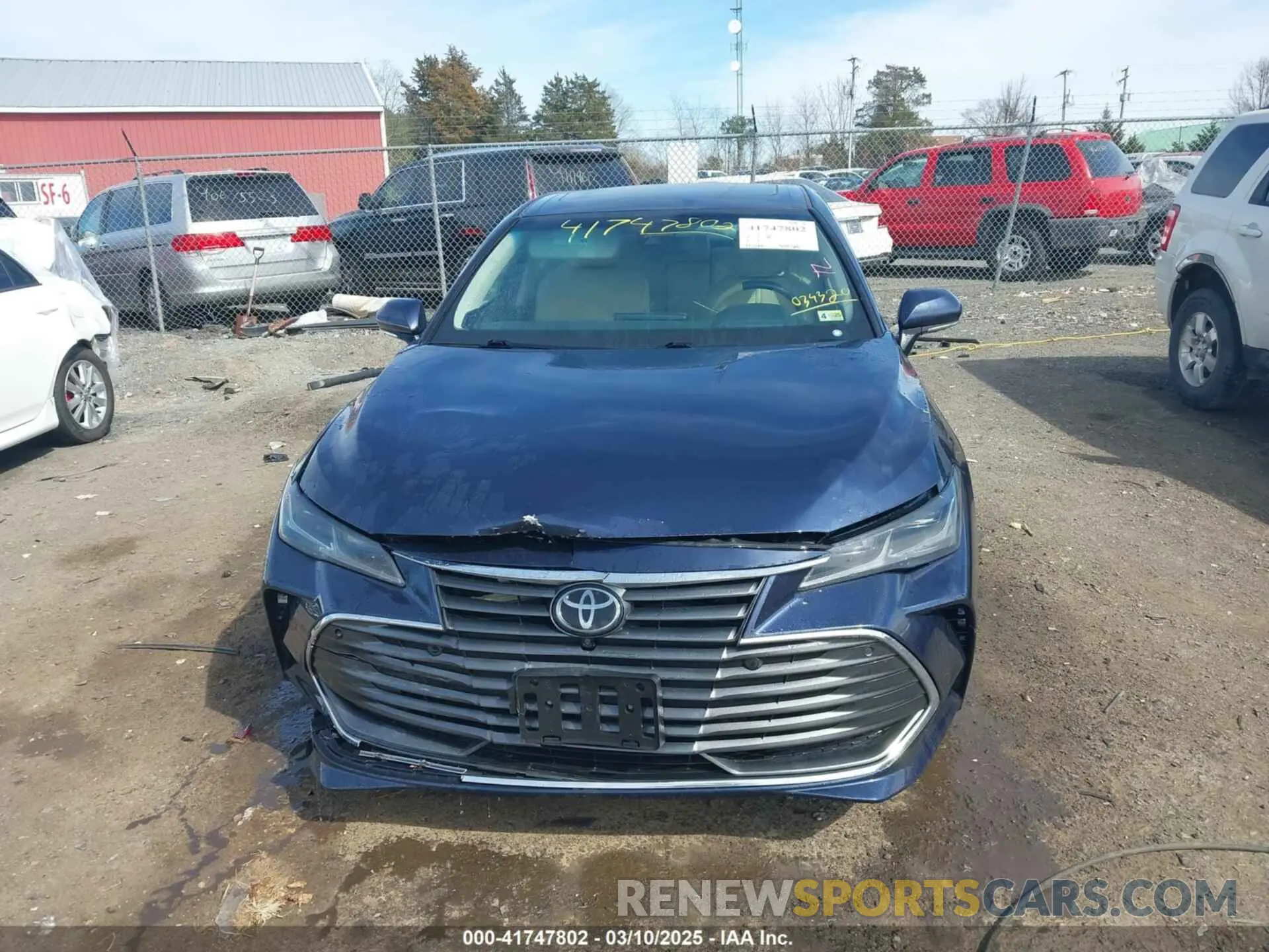 13 Photograph of a damaged car 4T1BZ1FB4KU034320 TOYOTA AVALON 2019