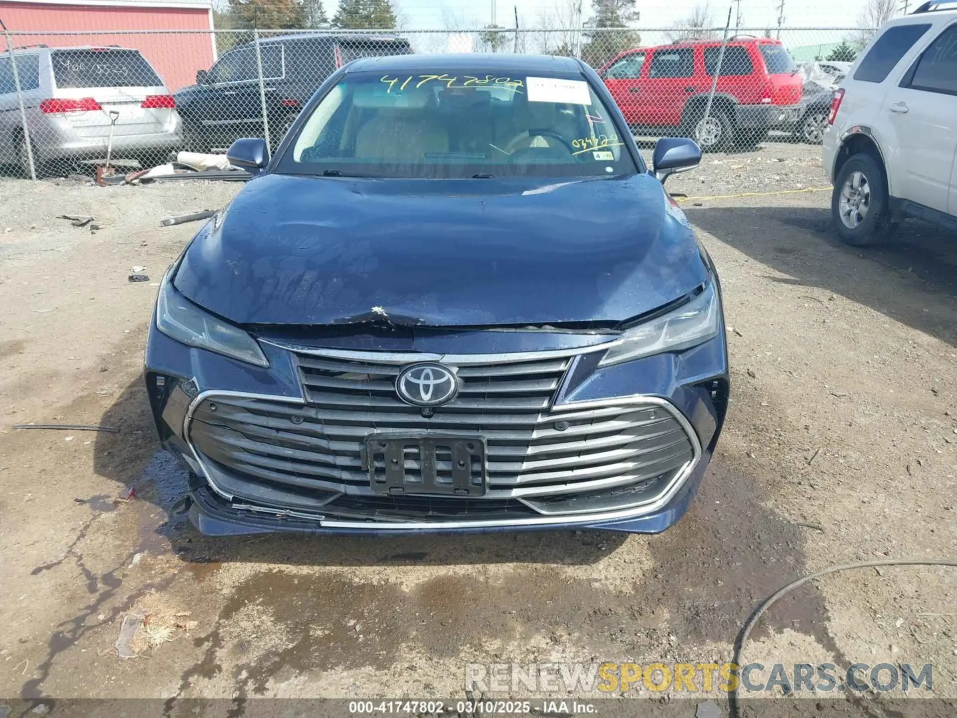 6 Photograph of a damaged car 4T1BZ1FB4KU034320 TOYOTA AVALON 2019