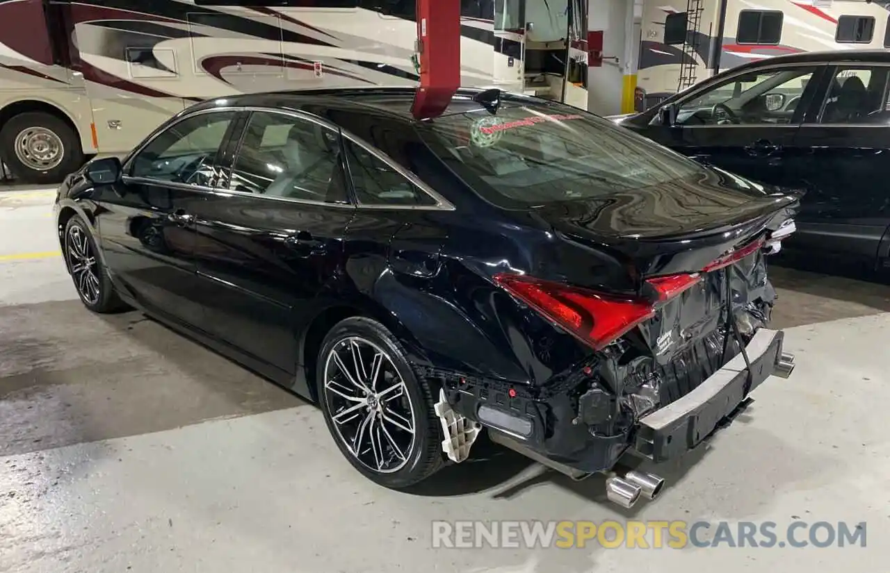 3 Photograph of a damaged car 4T1BZ1FB5KU009703 TOYOTA AVALON 2019