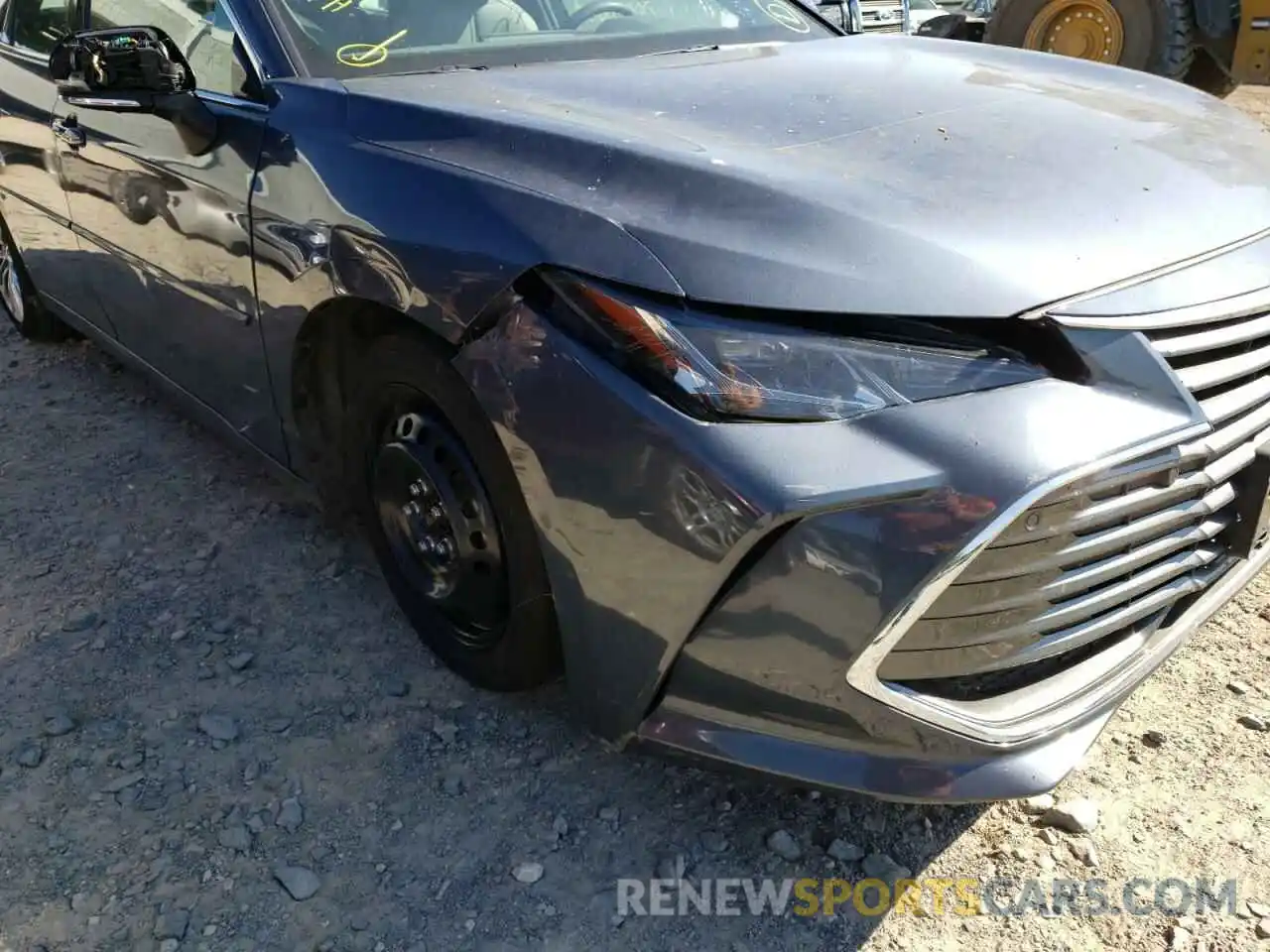 9 Photograph of a damaged car 4T1BZ1FB5KU015470 TOYOTA AVALON 2019