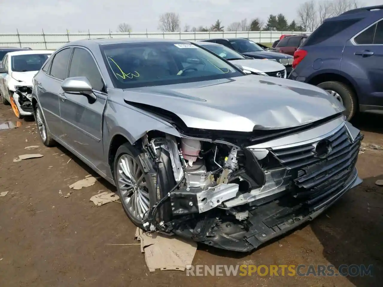 1 Photograph of a damaged car 4T1BZ1FB5KU025223 TOYOTA AVALON 2019