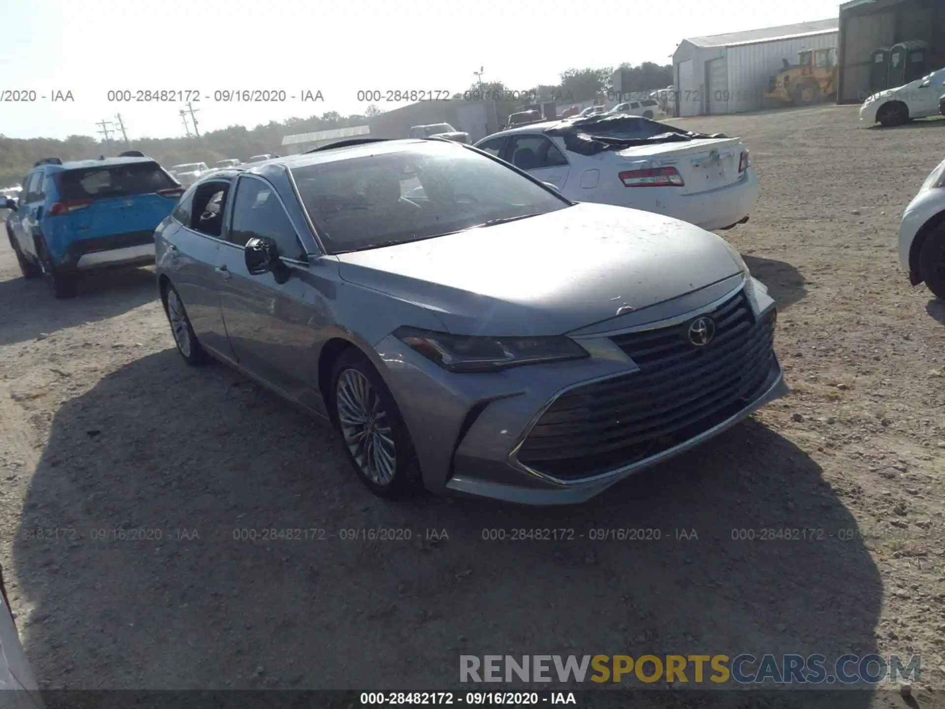 1 Photograph of a damaged car 4T1BZ1FB5KU028929 TOYOTA AVALON 2019