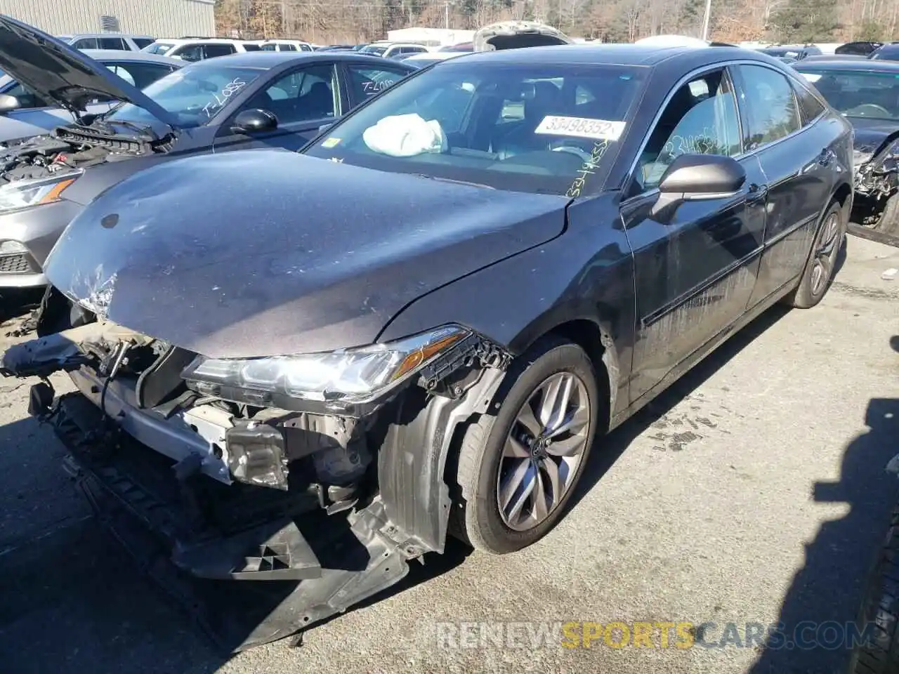 2 Photograph of a damaged car 4T1BZ1FB6KU003943 TOYOTA AVALON 2019