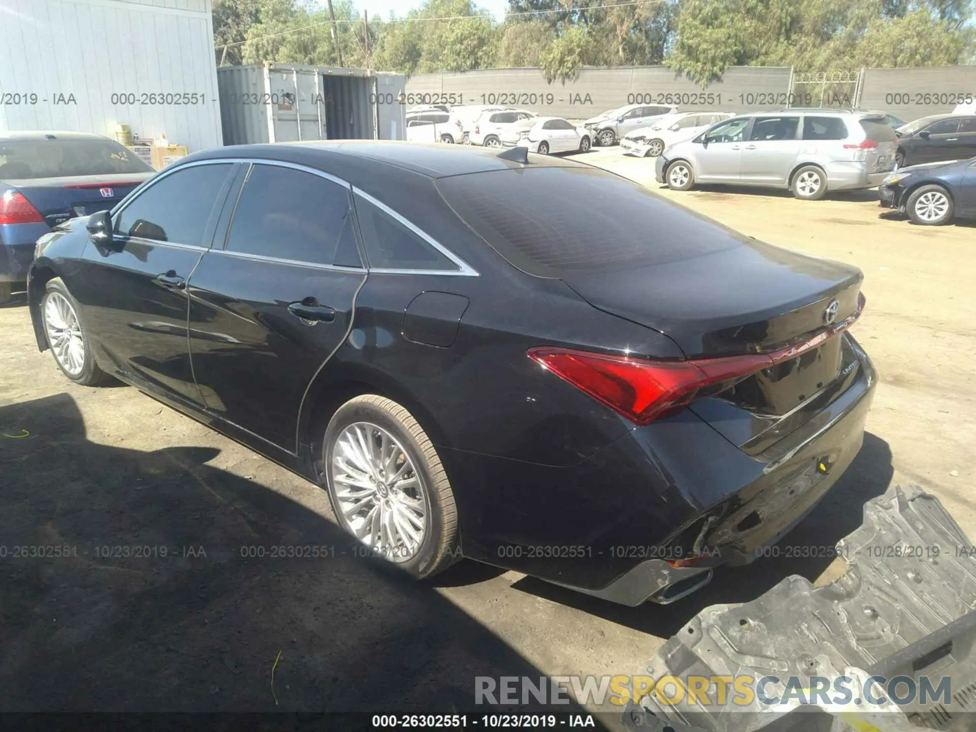 3 Photograph of a damaged car 4T1BZ1FB6KU007829 TOYOTA AVALON 2019