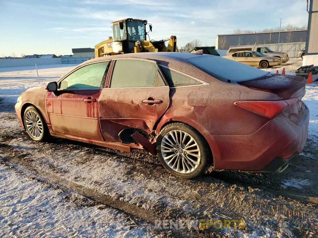 2 Photograph of a damaged car 4T1BZ1FB6KU019415 TOYOTA AVALON 2019