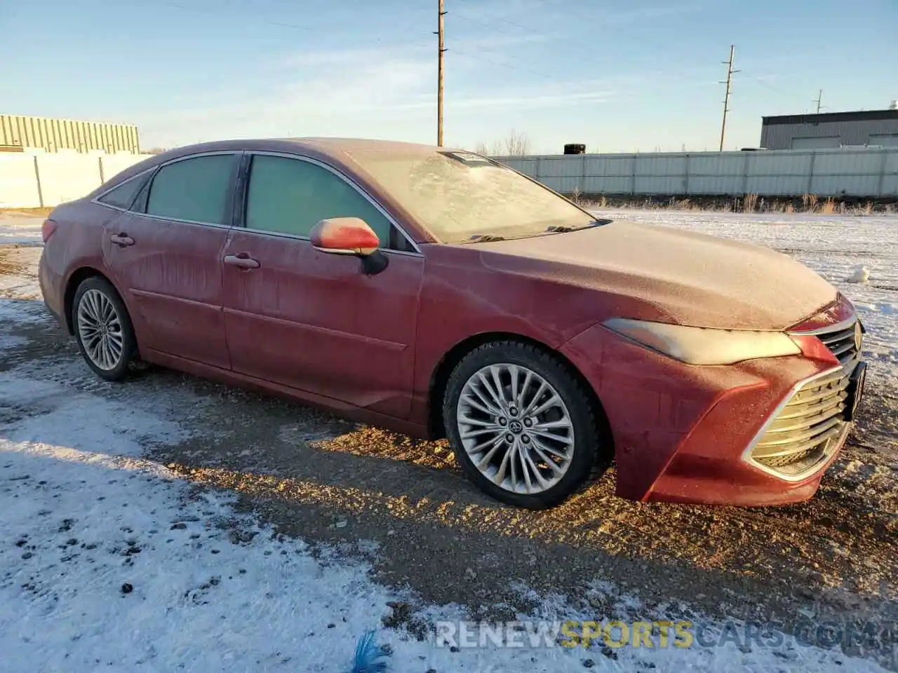 4 Photograph of a damaged car 4T1BZ1FB6KU019415 TOYOTA AVALON 2019