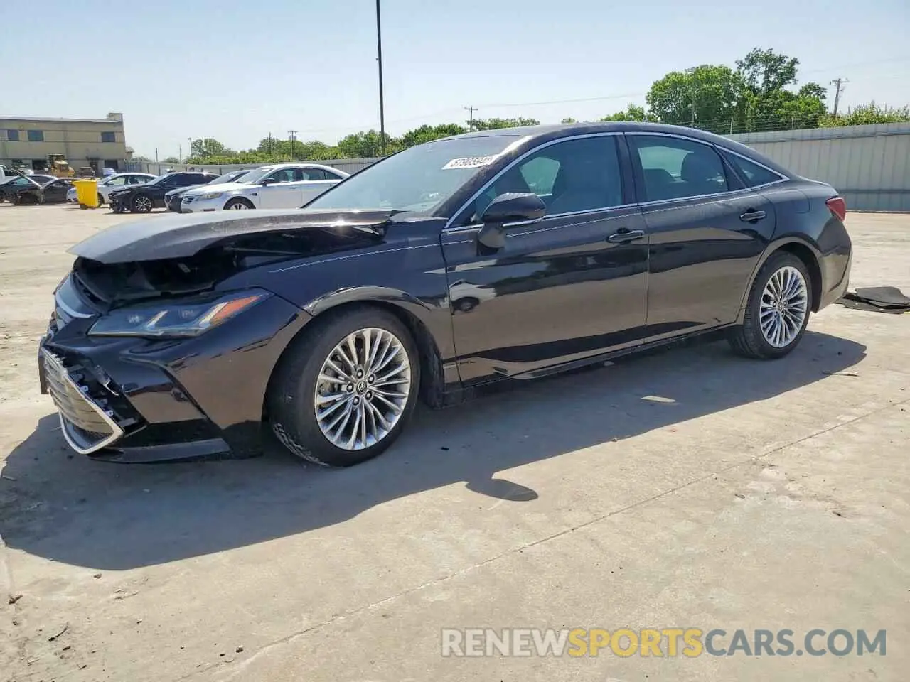 1 Photograph of a damaged car 4T1BZ1FB6KU019480 TOYOTA AVALON 2019