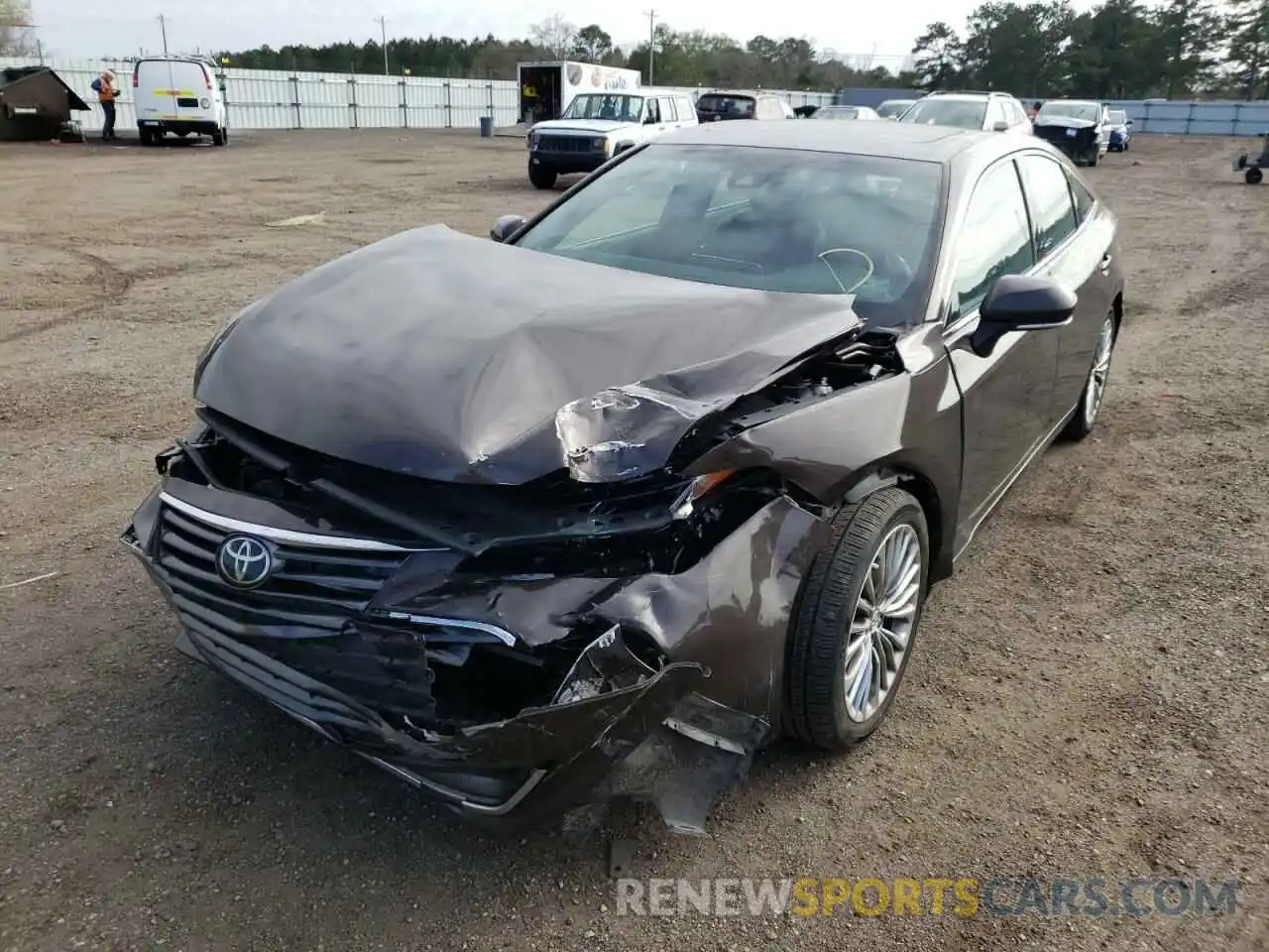 2 Photograph of a damaged car 4T1BZ1FB6KU022475 TOYOTA AVALON 2019