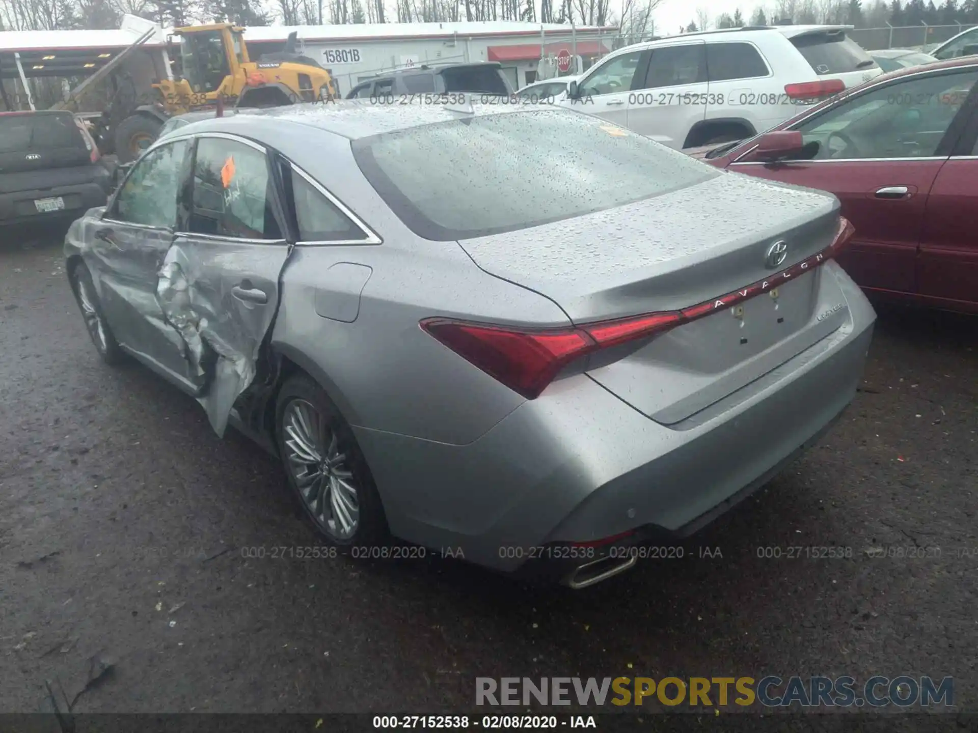 3 Photograph of a damaged car 4T1BZ1FB6KU026932 TOYOTA AVALON 2019