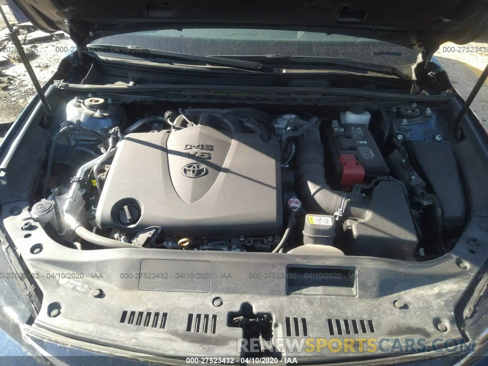 10 Photograph of a damaged car 4T1BZ1FB6KU032794 TOYOTA AVALON 2019