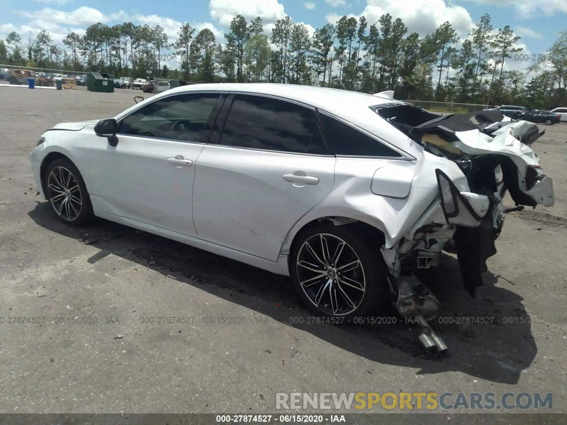 3 Photograph of a damaged car 4T1BZ1FB7KU005023 TOYOTA AVALON 2019