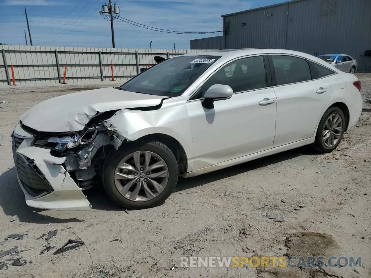 1 Photograph of a damaged car 4T1BZ1FB7KU006611 TOYOTA AVALON 2019