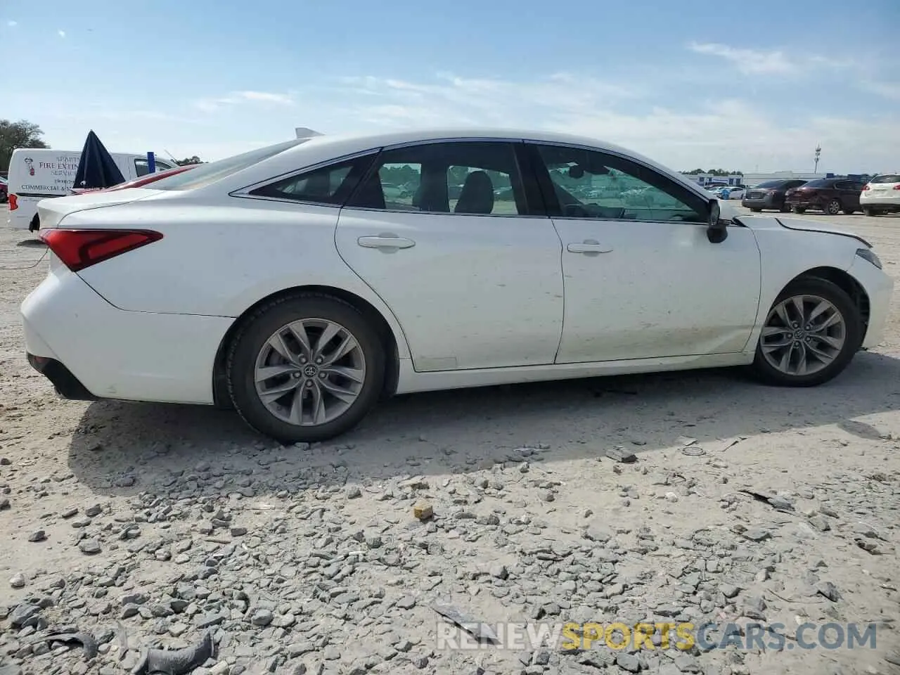 3 Photograph of a damaged car 4T1BZ1FB7KU006611 TOYOTA AVALON 2019