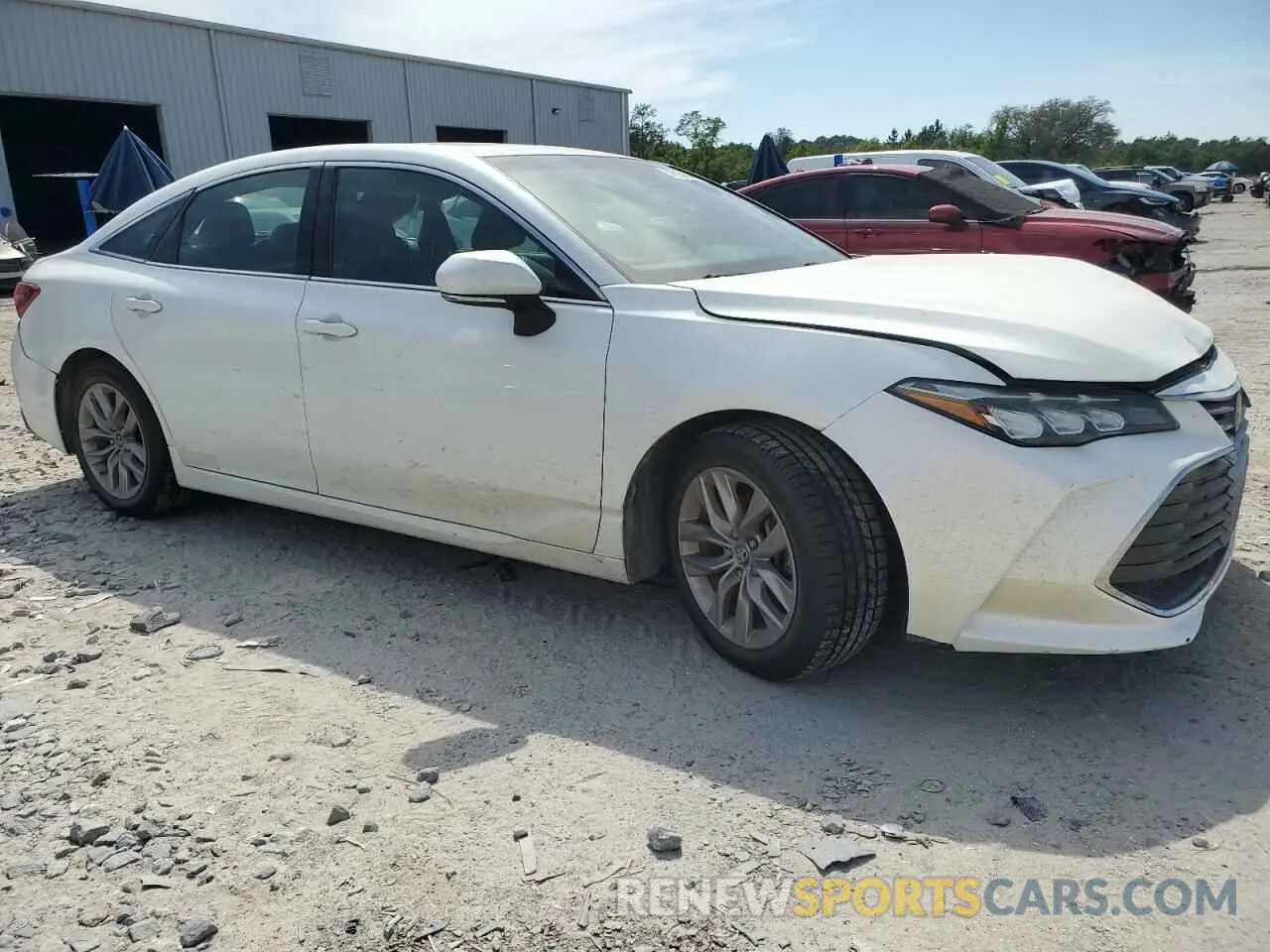 4 Photograph of a damaged car 4T1BZ1FB7KU006611 TOYOTA AVALON 2019