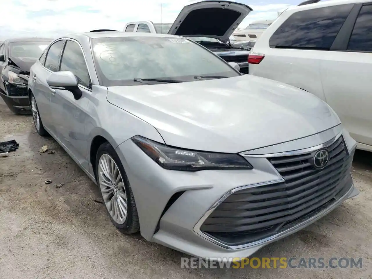 1 Photograph of a damaged car 4T1BZ1FB7KU011940 TOYOTA AVALON 2019