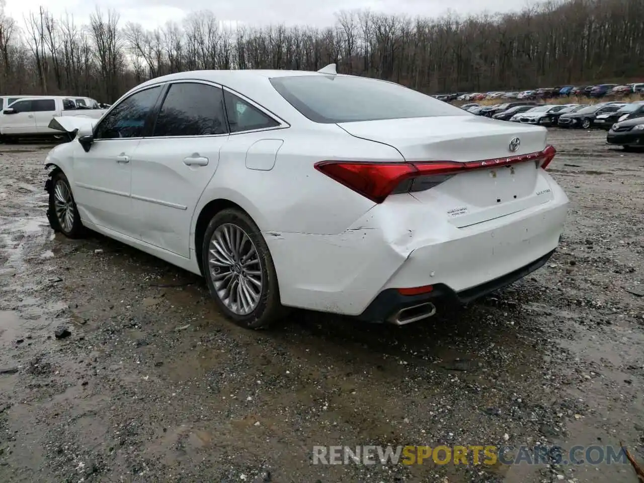 3 Photograph of a damaged car 4T1BZ1FB7KU015874 TOYOTA AVALON 2019