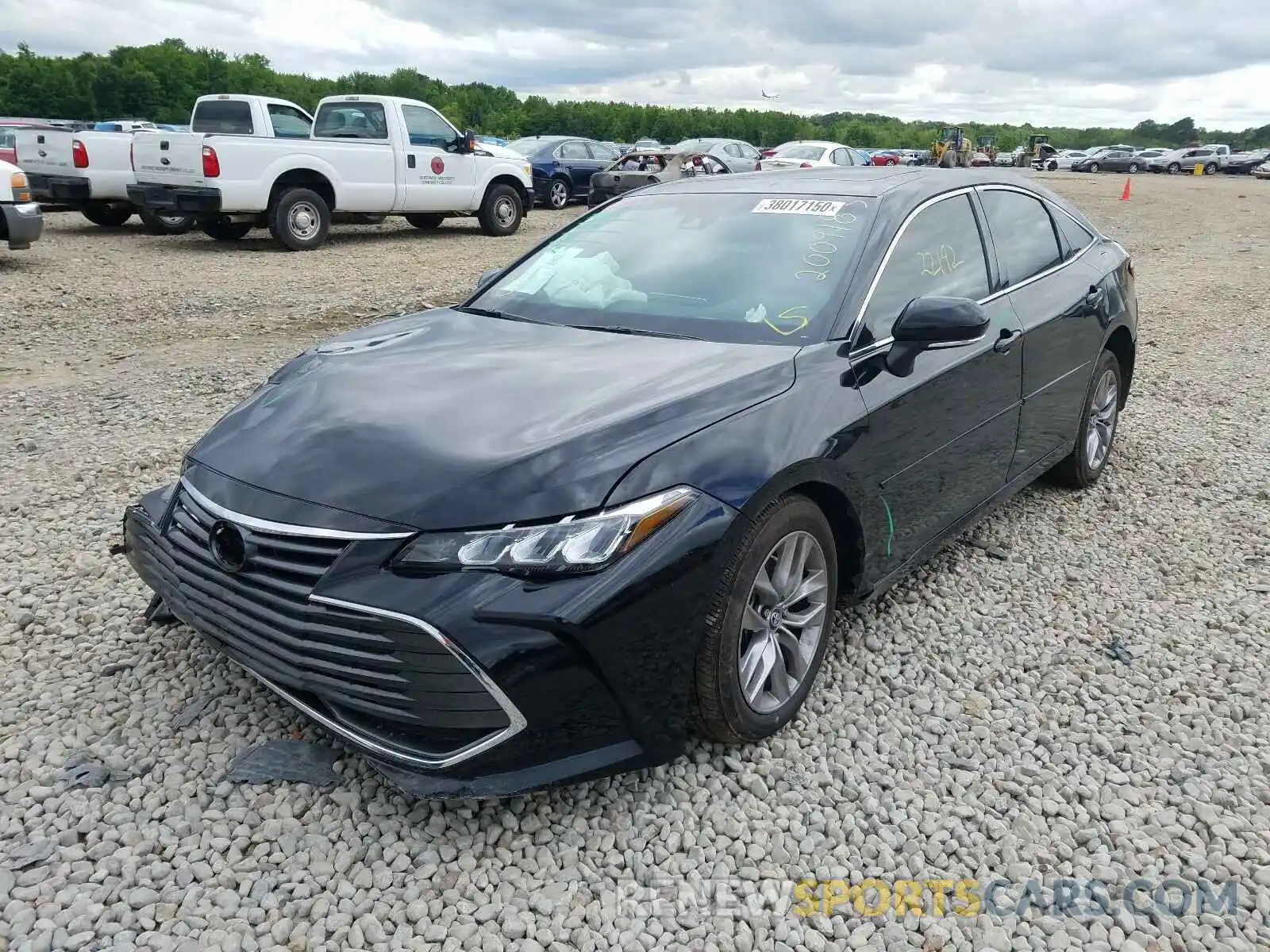 2 Photograph of a damaged car 4T1BZ1FB7KU018662 TOYOTA AVALON 2019