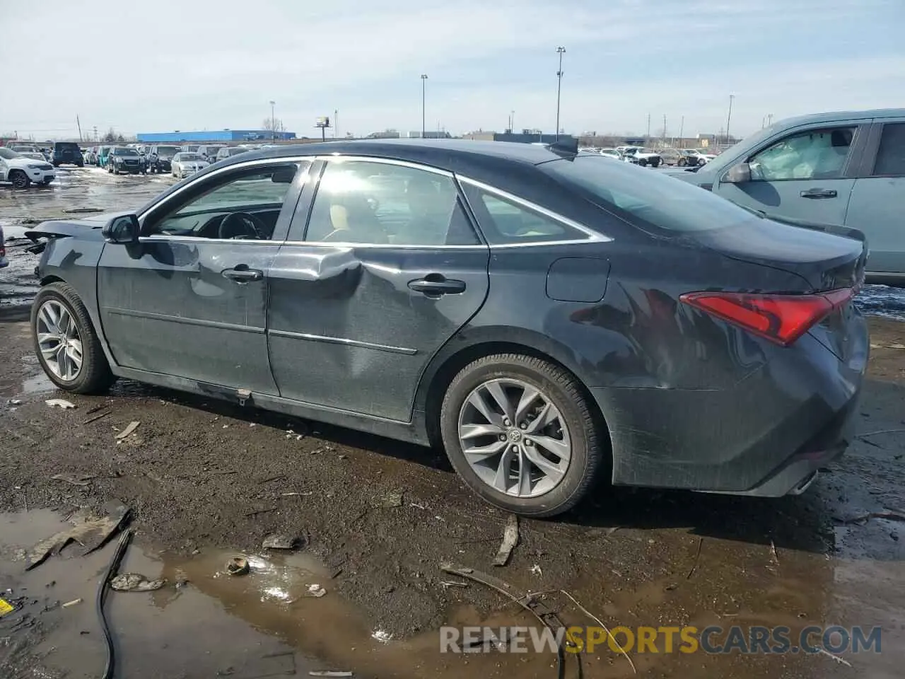 2 Photograph of a damaged car 4T1BZ1FB7KU021528 TOYOTA AVALON 2019
