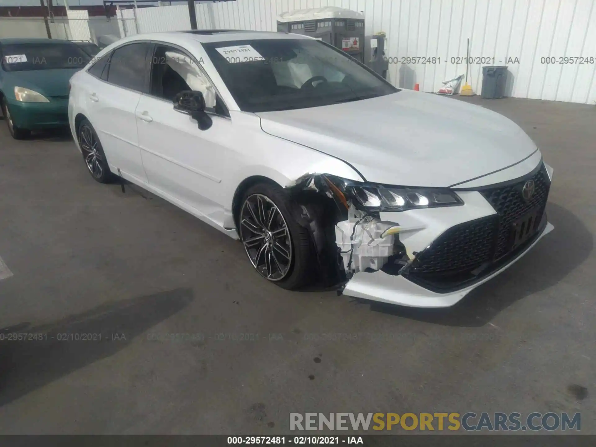 6 Photograph of a damaged car 4T1BZ1FB7KU025885 TOYOTA AVALON 2019