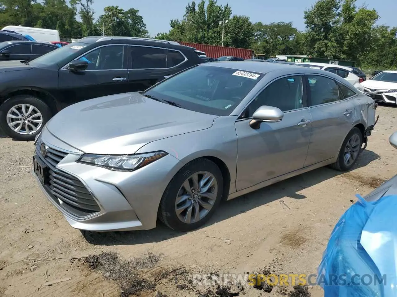 1 Photograph of a damaged car 4T1BZ1FB7KU033629 TOYOTA AVALON 2019