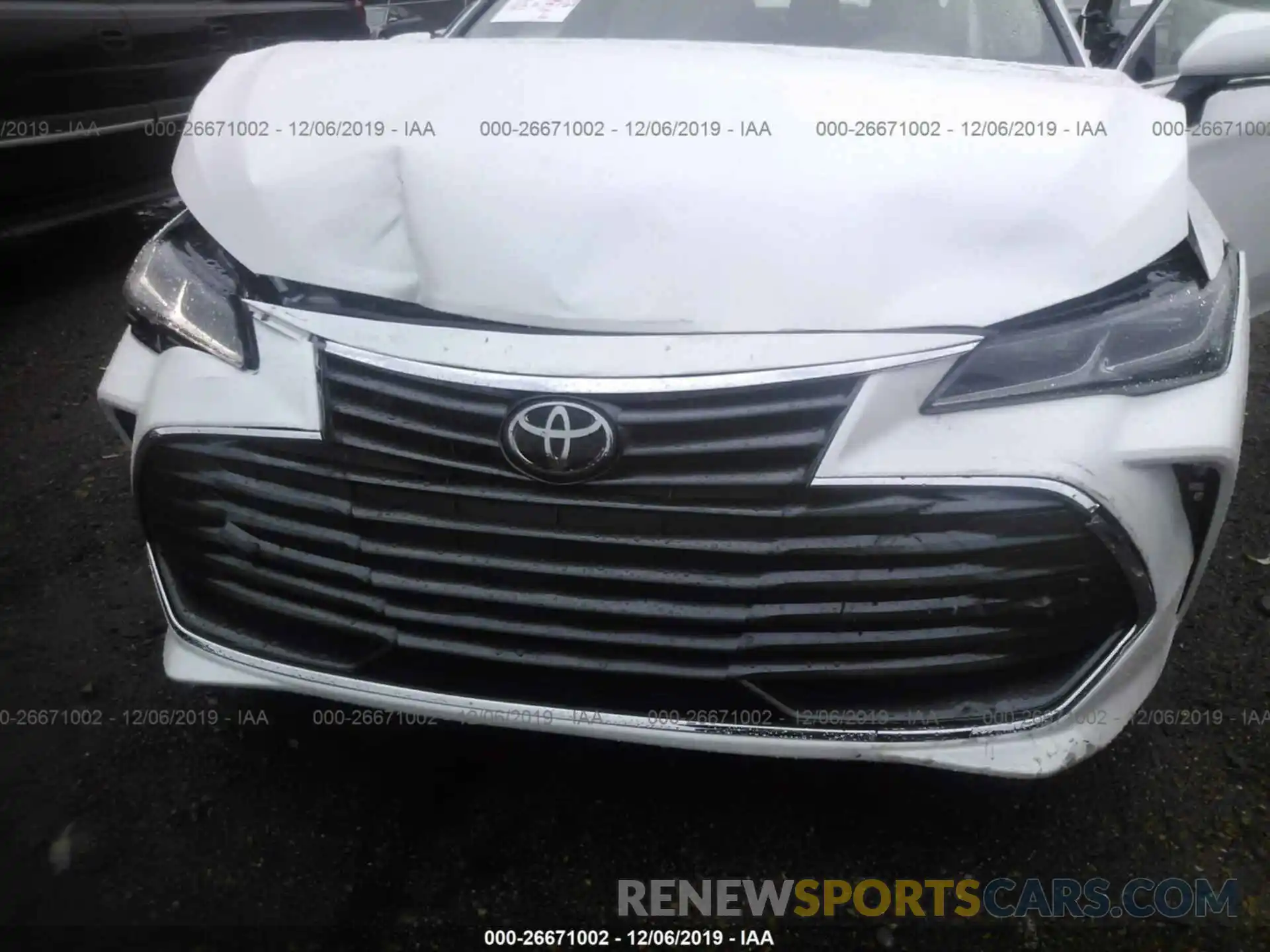 6 Photograph of a damaged car 4T1BZ1FB7KU033906 TOYOTA AVALON 2019