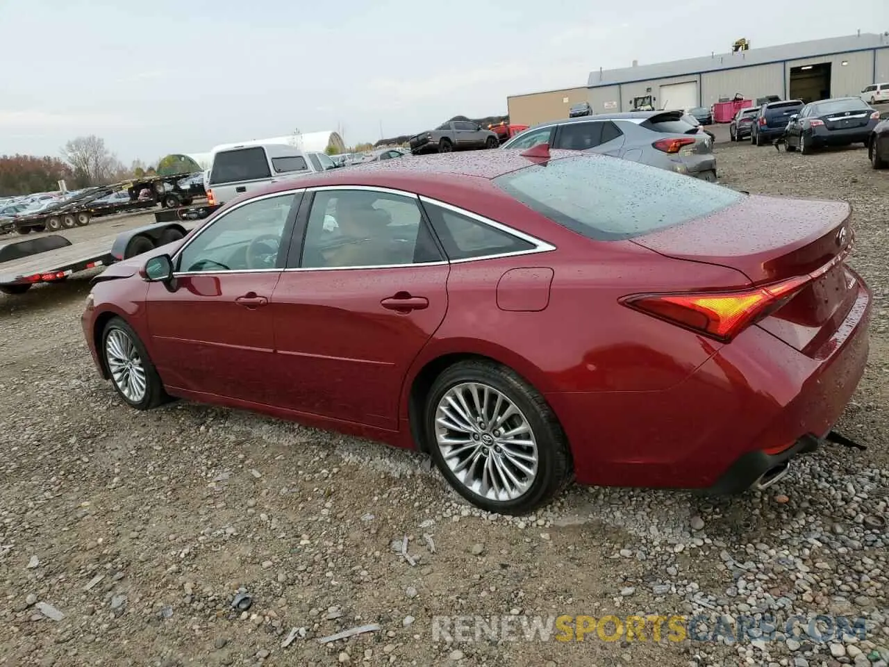 2 Photograph of a damaged car 4T1BZ1FB7KU037406 TOYOTA AVALON 2019