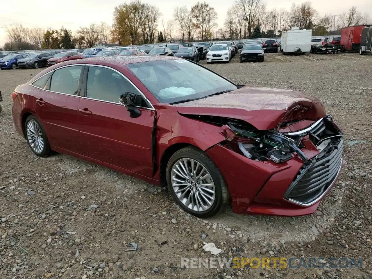 4 Photograph of a damaged car 4T1BZ1FB7KU037406 TOYOTA AVALON 2019