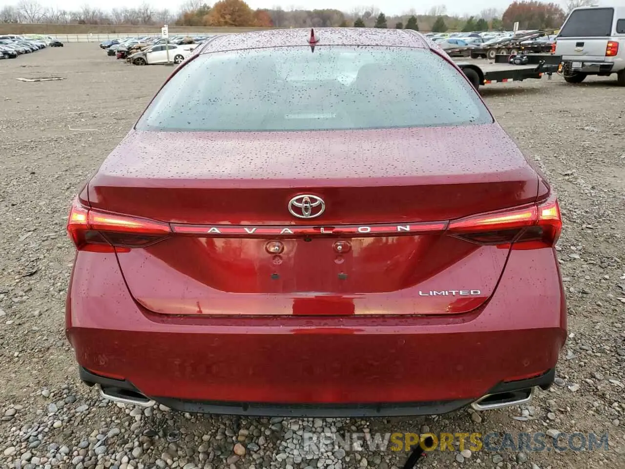 6 Photograph of a damaged car 4T1BZ1FB7KU037406 TOYOTA AVALON 2019