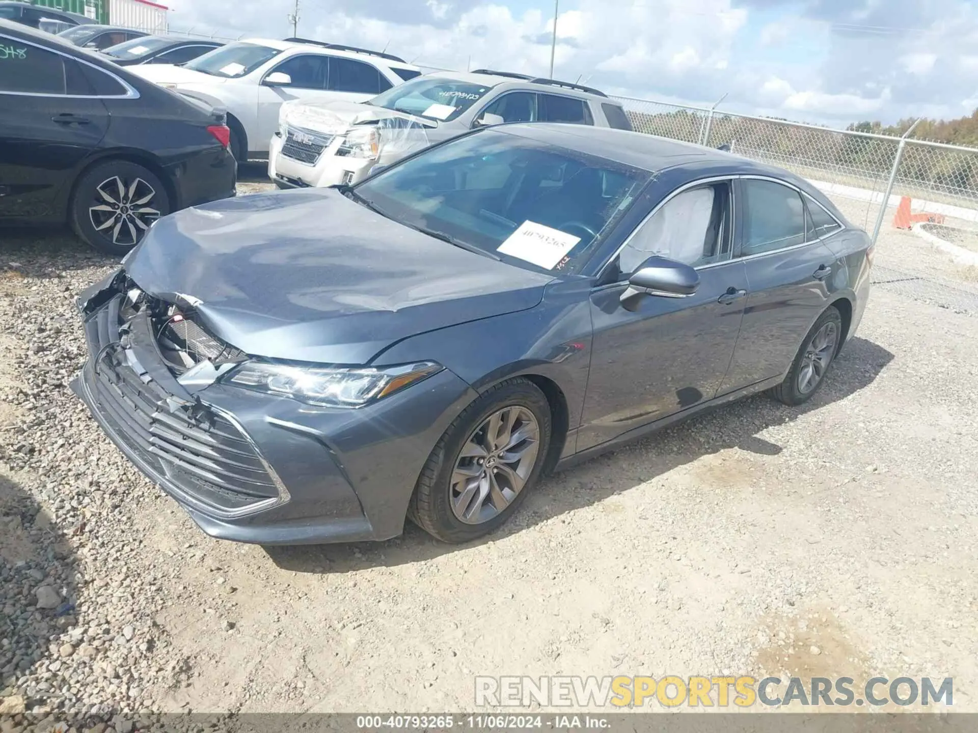 2 Photograph of a damaged car 4T1BZ1FB8KU003569 TOYOTA AVALON 2019