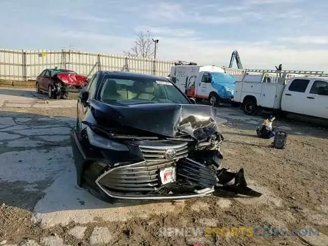 10 Photograph of a damaged car 4T1BZ1FB8KU023868 TOYOTA AVALON 2019
