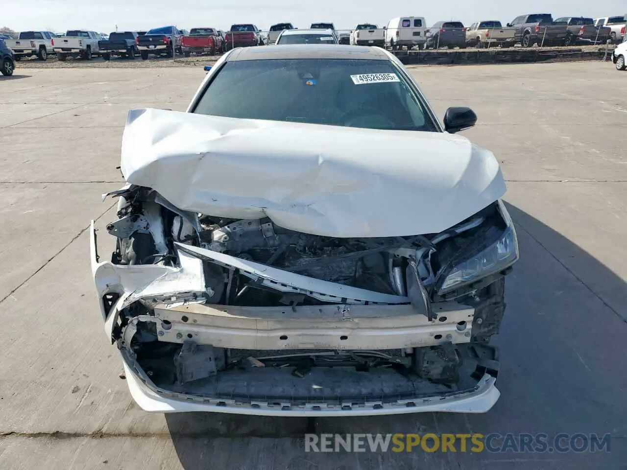 5 Photograph of a damaged car 4T1BZ1FB8KU033798 TOYOTA AVALON 2019