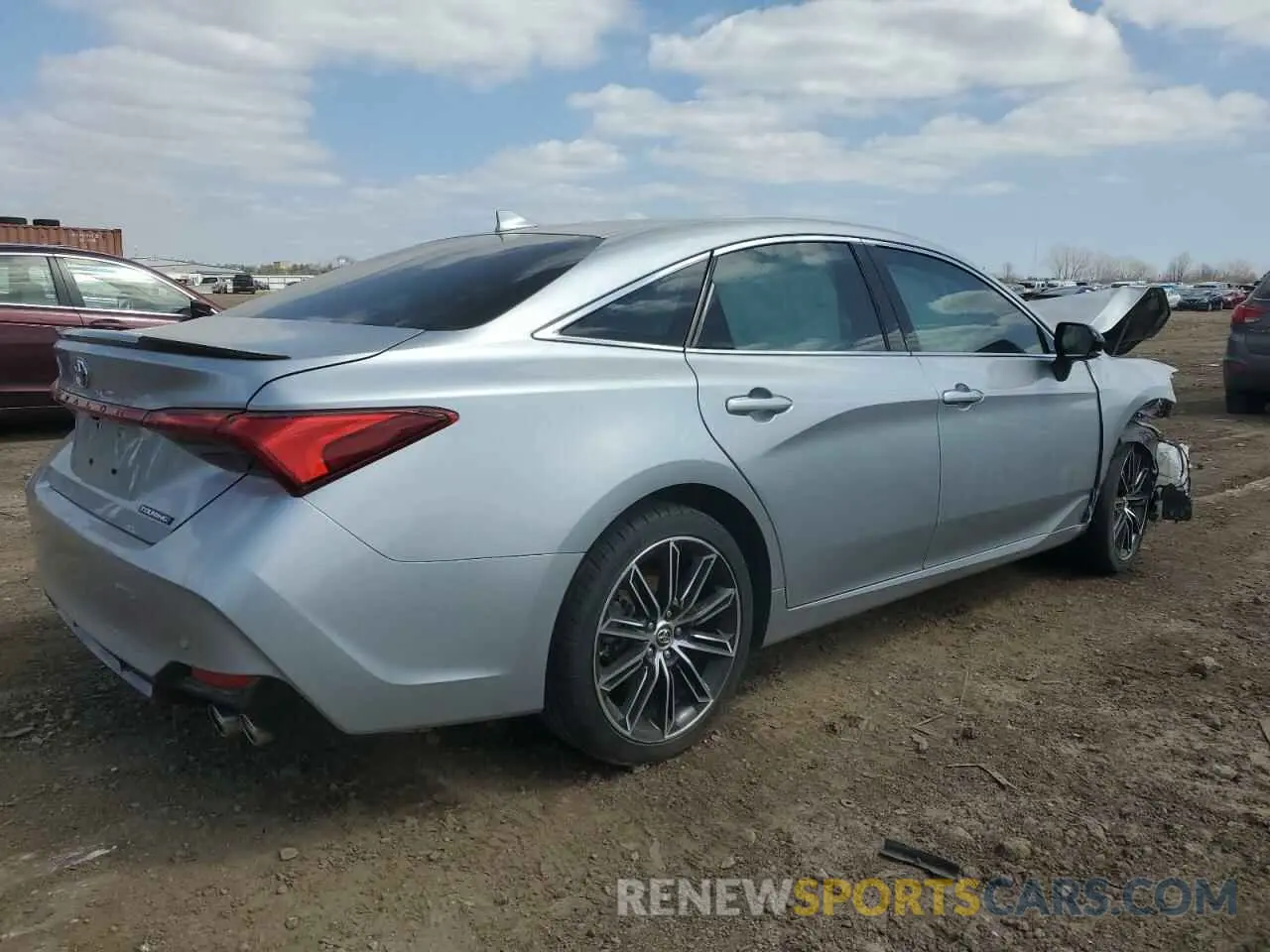 3 Photograph of a damaged car 4T1BZ1FB8KU034451 TOYOTA AVALON 2019